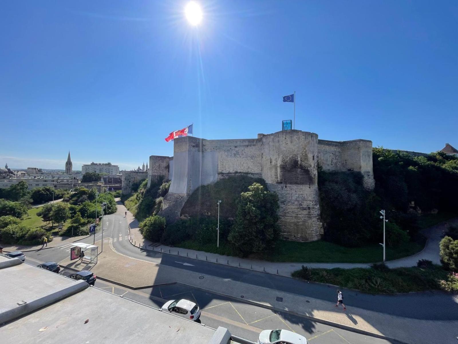 Castle - Vue Sur Le Chateau - Hypercentre ก็อง ภายนอก รูปภาพ